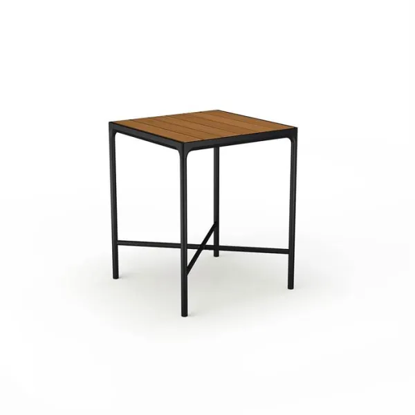 HOUE - FOUR mesa de bar 90x90 cm - Bambu