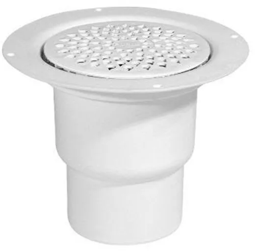 Ralo de chão Purus Brage com saída vertical de 110 mm para água