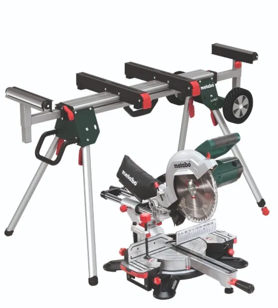 Metabo Serra de esquadria e de meia-esquadria KGS 254 M incl. mesa de trabalho KSU 251