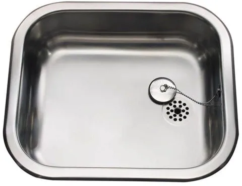 Juvel Intra juvel lava-louça de cozinha k400 400 x 340 mm aço inoxidável com tampão