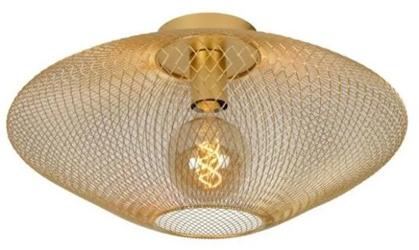 Lucide Mesh Candeeiro de Teto Ø45 Ouro/Latão Fosco
