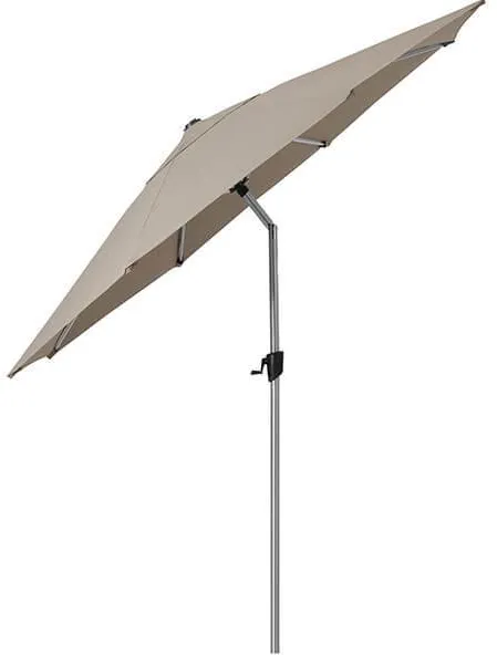 Cane-Line Sunshade guarda-sol c/ inclinação - Ø 300 cm - Taupe