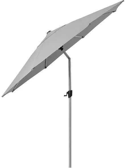 Cane-Line Sunshade guarda-sol c/inclinação - Ø 300 cm - Cinzento claro