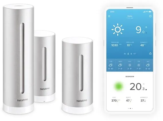 Netatmo Estação Meteorológica Inteligente + Módulo Interior Extra